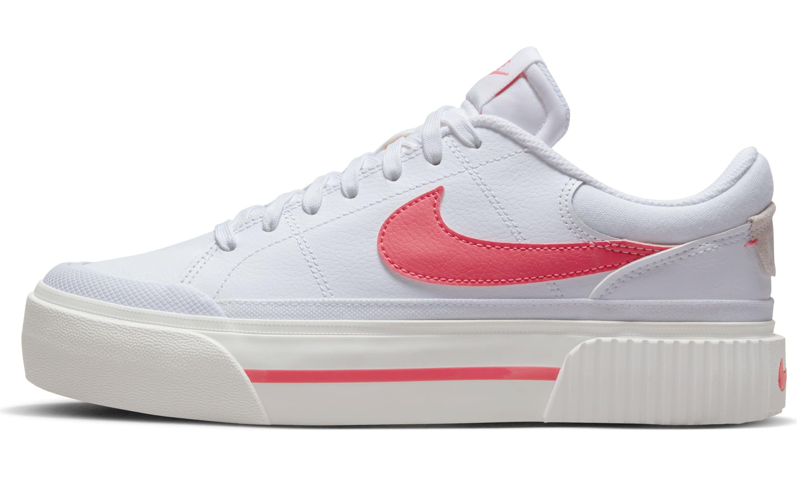 NIKE Court Legacy Lift Women's Shoes Adult DM7590-102 (White/SEA), Size 8.5